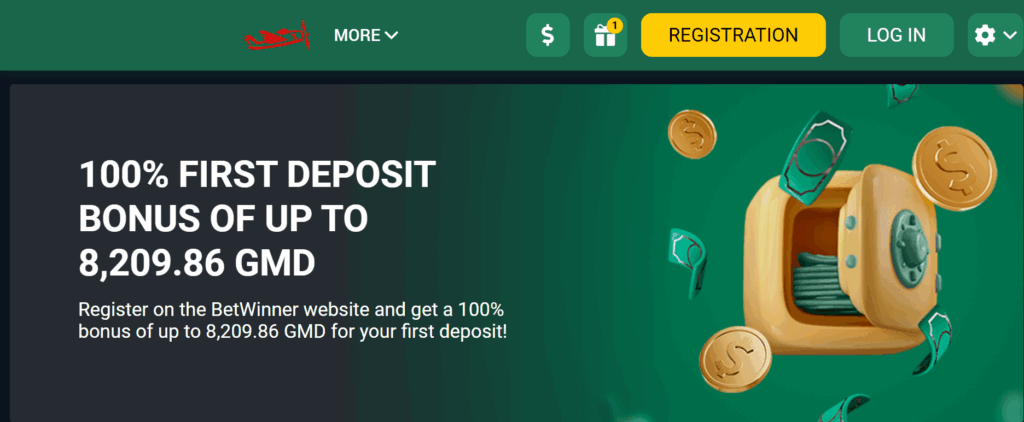 Terms and conditions of the signup bonus