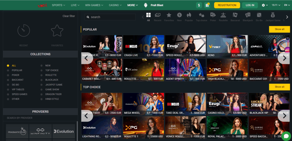 Features and available functions