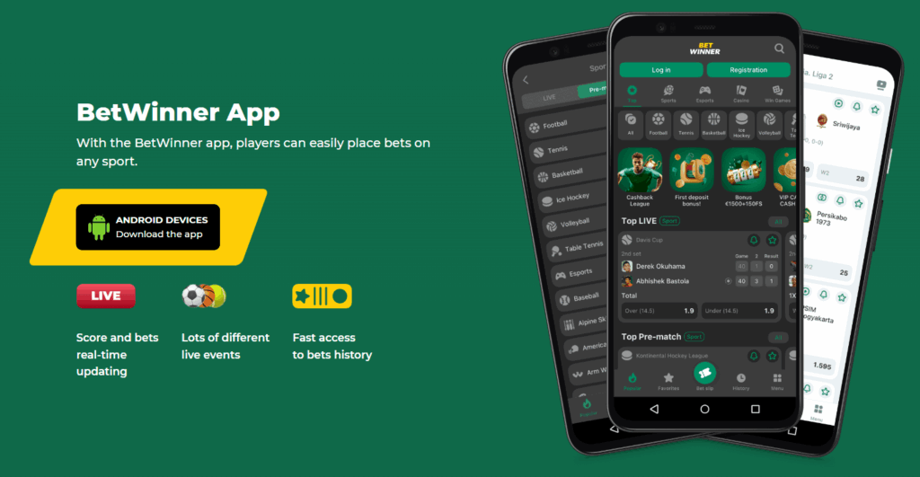 The importance of using the Betwinner app